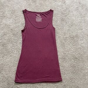 Faded Glory Rich Burgundy Tank Top
